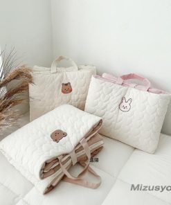 赤ちゃんお昼寝マット 持ち運び便利  折り畳み おしゃれ 保育園 お昼寝布団 洗える 敷きパッド ベビー 敷き布団 単品