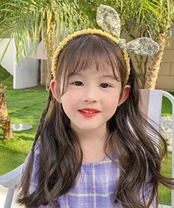 HOSENDO SENDO 女の子 夏の鮮やかな カチューシャ ヘアアクセサリー (10)yellow