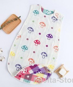 『2点購入で200円OFF!』スリーパー 赤ちゃん 新生児 ベビースリーパー 着る毛布 夏用 冬用 オールシーズン 綿100% 6重ガーゼ パジャマ キッズ ふんわり