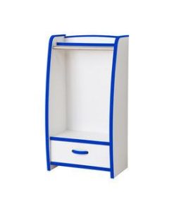 Juei Art/充英アート【メーカー直送代引不可】 【EVA KIDS/EVAキッズ】ハンガーラック 幅48cm HRJ-48HB ブルー