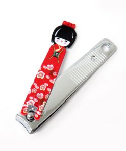 爪切り 美容 ネイル用品 着物姿のカワイイこけしのネイルケアグッズ