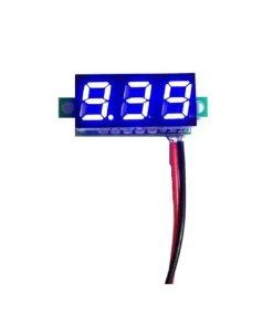 0.28 Inch 3.5-30V Two-Wire DC Voltmeter – Blue LED